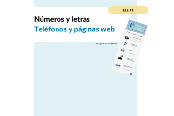 Números y letras ELE_Practica números y letras español