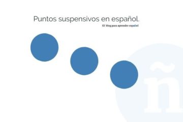 Puntos suspensivos en español