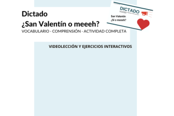 dictado ELE San Valentín_vocabulario A2